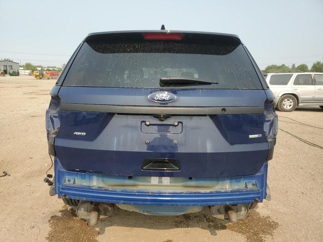 1FM5K8AR0HGC57380 - 2017 FORD EXPLORER POLICE INTERCEPTOR 蓝色 照片 6