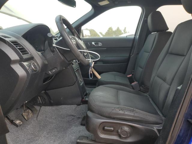 1FM5K8AR0HGC57380 - 2017 FORD EXPLORER POLICE INTERCEPTOR 蓝色 照片 7