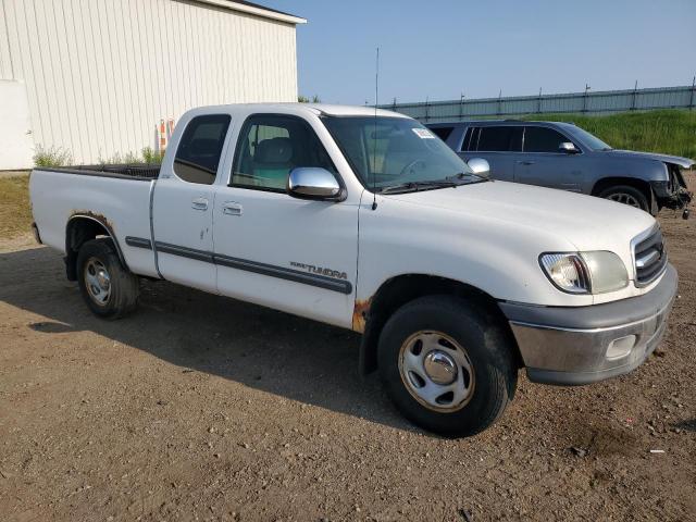 5TBRN34131S168588 - 2001 TOYOTA TUNDRA ACCESS CAB SR5 WHITE photo 4