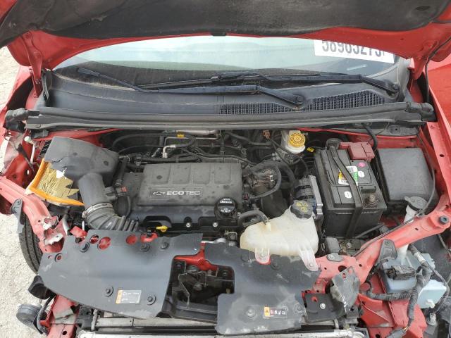 1G1JD5SB7K4117261 - 2019 CHEVROLET SONIC LT Rot Foto 11