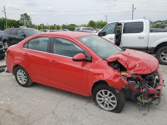 1G1JD5SB7K4117261 - 2019 CHEVROLET SONIC LT Rot Foto 4