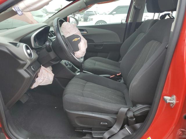 1G1JD5SB7K4117261 - 2019 CHEVROLET SONIC LT Rot Foto 7