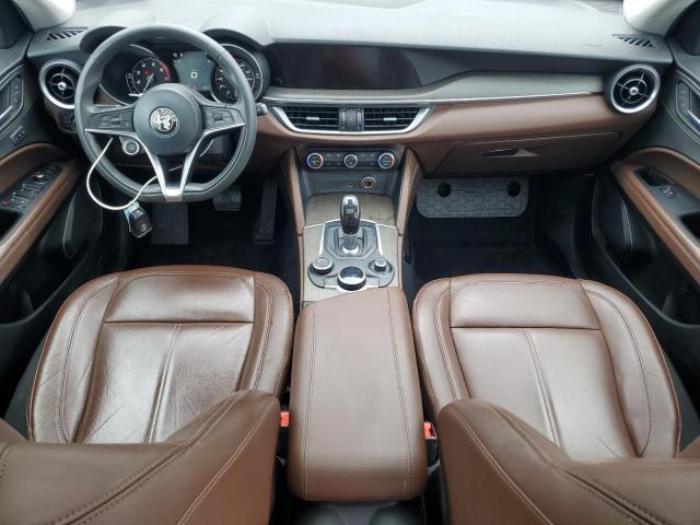 ZASFAKBN2J7B75863 - 2018 ALFA ROMEO STELVIO TI შავი ფოტო 8