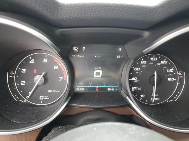 ZASFAKBN2J7B75863 - 2018 ALFA ROMEO STELVIO TI შავი ფოტო 9