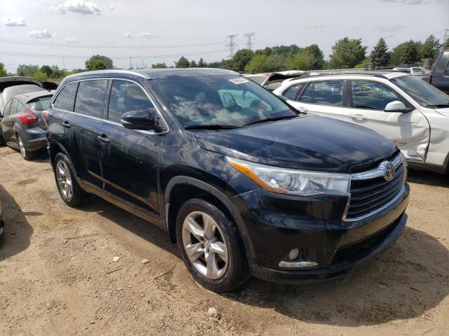 5TDDKRFHXFS075131 - 2015 TOYOTA HIGHLANDER LIMITED BLACK photo 4