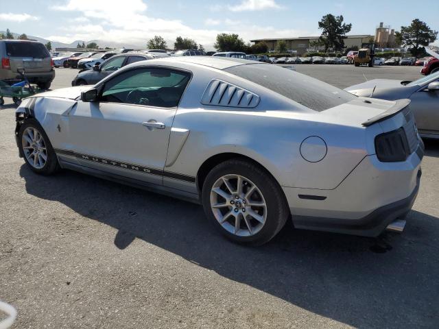 1ZVBP8AN8A5133104 - 2010 FORD MUSTANG SILVER photo 2