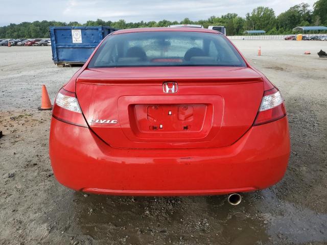 2HGFG11886H553503 - 2006 HONDA CIVIC EX RED photo 6