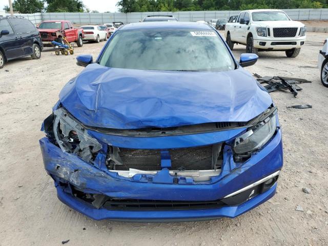 19XFC1F77KE016069 - 2019 HONDA CIVIC EXL ლურჯი ფოტო 5