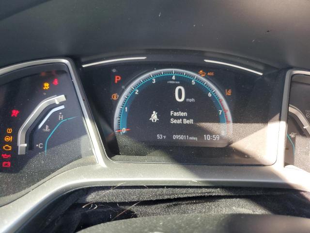 19XFC1F77KE016069 - 2019 HONDA CIVIC EXL ლურჯი ფოტო 9