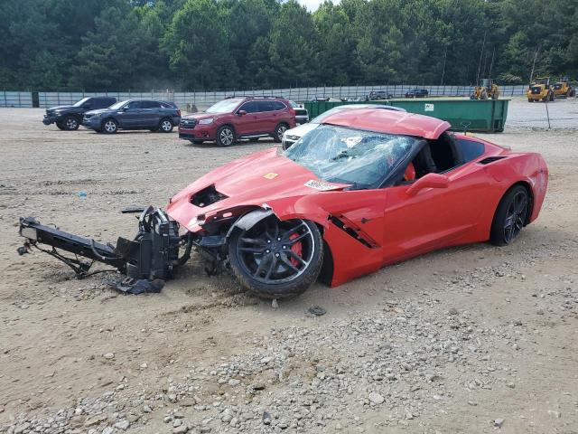1G1YB2D79K5121432 - 2019 CHEVROLET CORVETTE STINGRAY 1LT RED photo 1