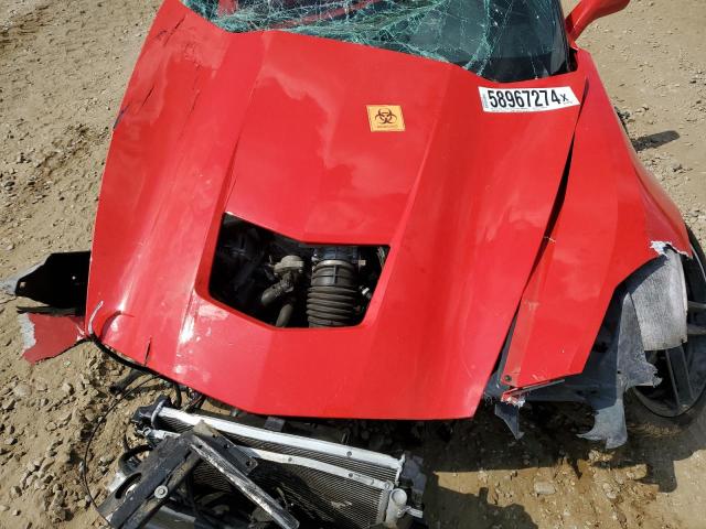 1G1YB2D79K5121432 - 2019 CHEVROLET CORVETTE STINGRAY 1LT RED photo 11