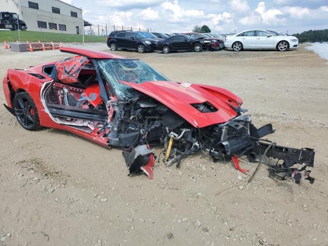 1G1YB2D79K5121432 - 2019 CHEVROLET CORVETTE STINGRAY 1LT RED photo 4