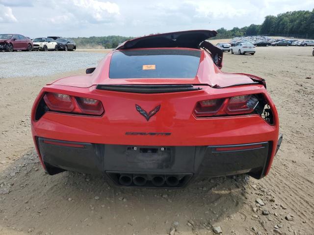1G1YB2D79K5121432 - 2019 CHEVROLET CORVETTE STINGRAY 1LT RED photo 6
