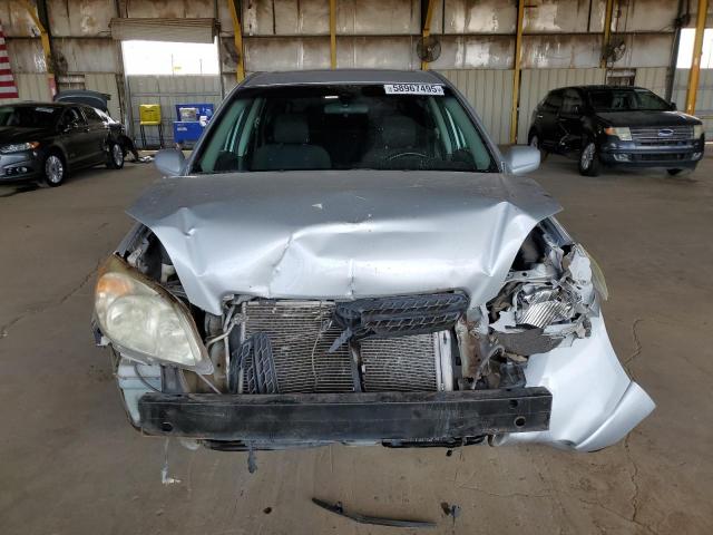 2T1KR32EX5C441219 - 2005 TOYOTA COROLLA MA XR SILVER photo 5