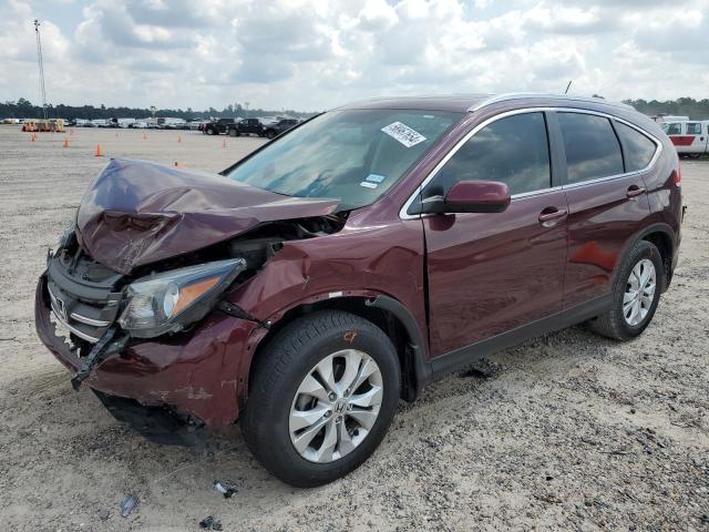 5J6RM3H79EL017653 - 2014 HONDA CR-V EXL BURGUNDY photo 1