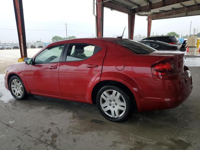 1C3CDZAB1DN753443 - 2013 DODGE AVENGER SE RED photo 2