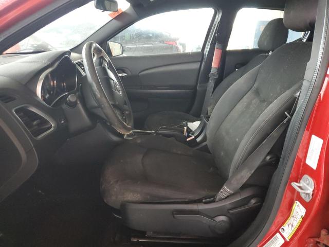 1C3CDZAB1DN753443 - 2013 DODGE AVENGER SE RED photo 7