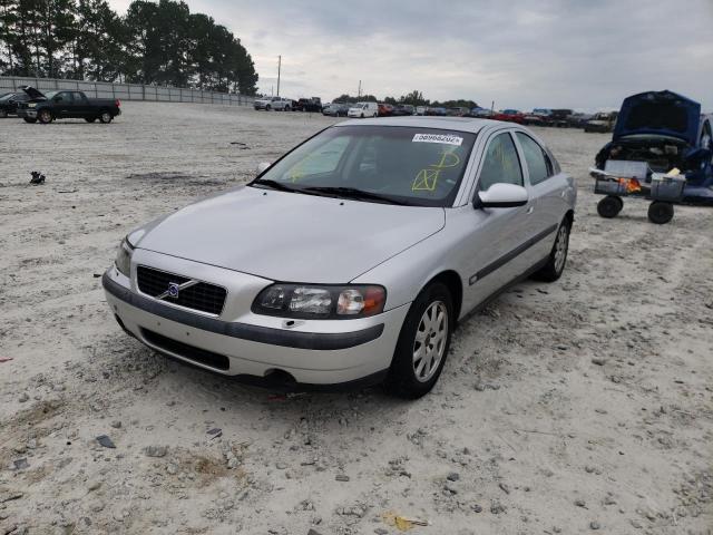 YV1RS61R122092951 - 2002 VOLVO S60 SILVER photo 2