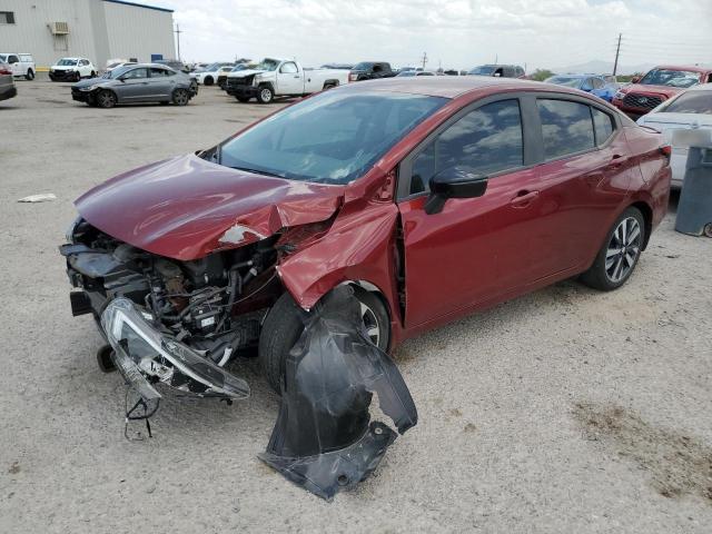 3N1CN8FV1ML897180 - 2021 NISSAN VERSA SR RED photo 1