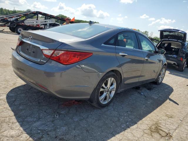 5NPEC4AC1DH682425 - 2013 HYUNDAI SONATA SE 灰色 照片 3