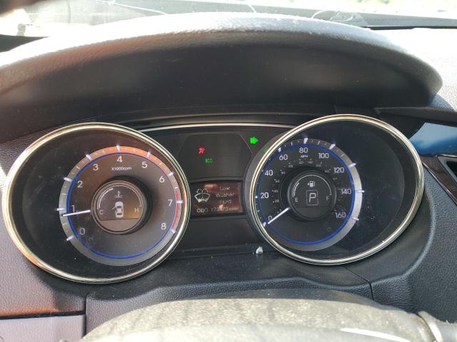 5NPEC4AC1DH682425 - 2013 HYUNDAI SONATA SE 灰色 照片 9