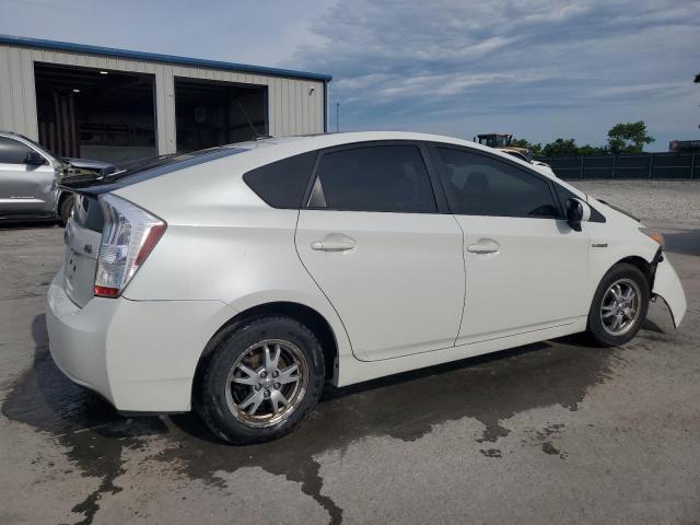 JTDKN3DU0A0054151 - 2010 TOYOTA PRIUS WHITE photo 3