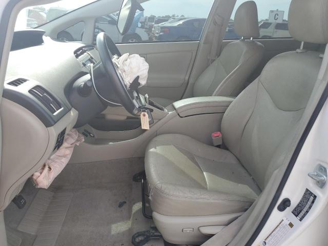 JTDKN3DU0A0054151 - 2010 TOYOTA PRIUS WHITE photo 7