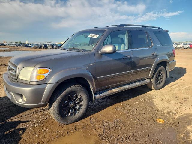5TDBT48A33S193220 - 2003 TOYOTA SEQUOIA LIMITED GRAY photo 1