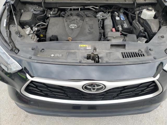 5TDGZRAH4NS127982 - 2022 TOYOTA HIGHLANDER XLE BLACK photo 12