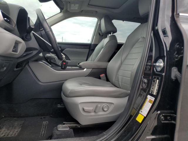 5TDGZRAH4NS127982 - 2022 TOYOTA HIGHLANDER XLE BLACK photo 7