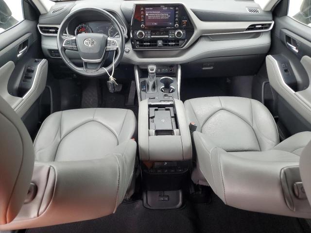 5TDGZRAH4NS127982 - 2022 TOYOTA HIGHLANDER XLE BLACK photo 8