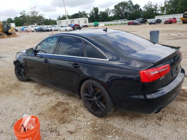 WAUBGAFC1CN028308 - 2012 AUDI A6 BLACK photo 2