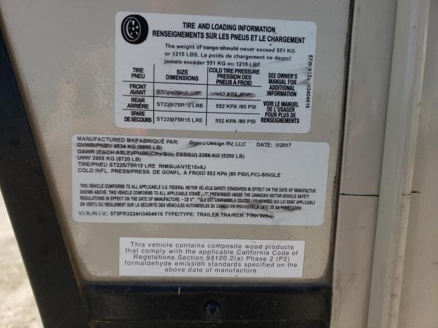 573FR3224H3404616 - 2017 GRAN REFLECTION 棕色 照片 10