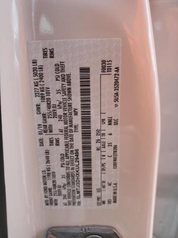 5LMTJ3DHXKUL29496 - 2019 LINCOLN MKC RESERVE თეთრი ფოტო 13