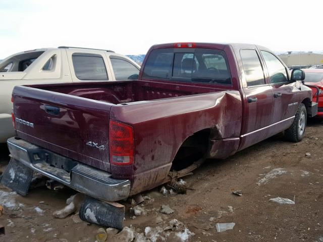 1D7HU18D83J645035 - 2003 DODGE RAM 1500 ST  photo 4