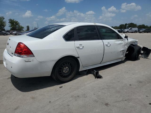 2G1WD5E36E1176313 - 2014 CHEVROLET IMPALA LIM POLICE WHITE photo 3