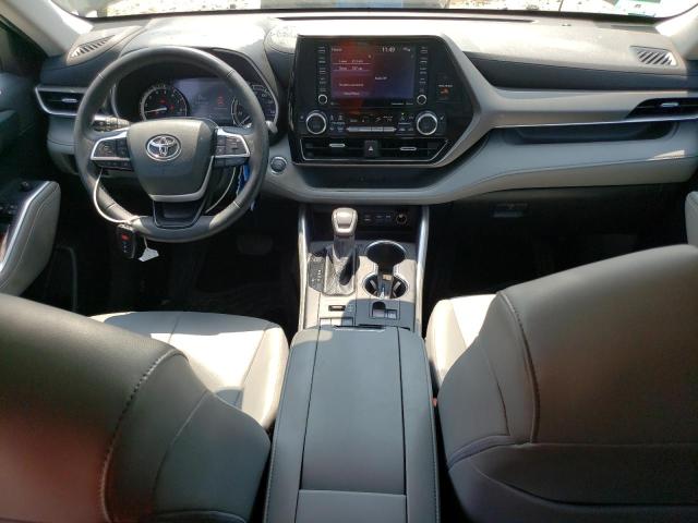 5TDGZRBH2NS237847 - 2022 TOYOTA HIGHLANDER XLE Սև լուսանկար 8
