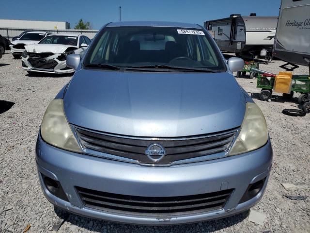 3N1BC1CP0BL474151 - 2011 NISSAN VERSA S BLUE photo 5