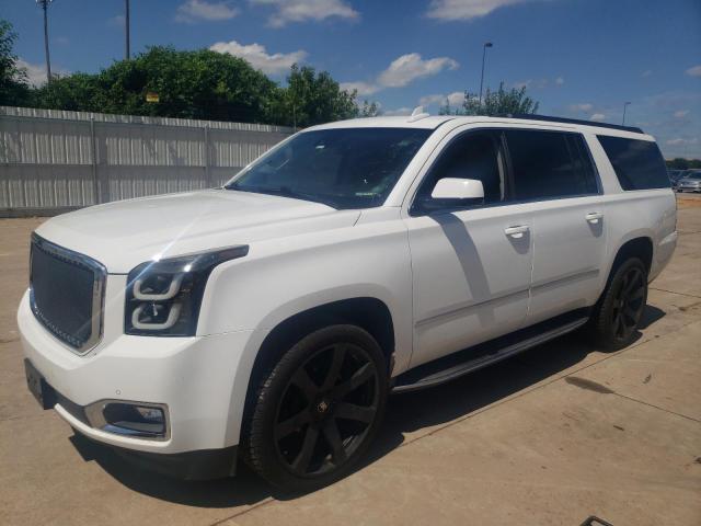 1GKS1GKC6GR166975 - 2016 GMC YUKON XL C1500 SLT WHITE photo 1