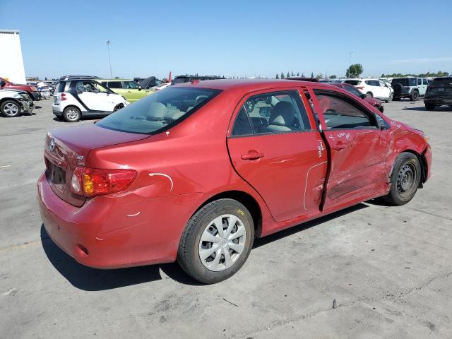 JTDBL40E999028665 - 2009 TOYOTA COROLLA BASE RED photo 3