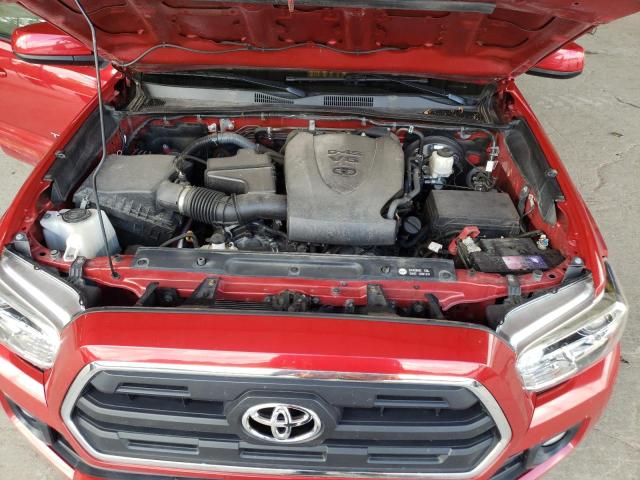 5TFSZ5AN5HX074474 - 2017 TOYOTA TACOMA ACCESS CAB წითელი ფოტო 11