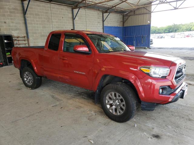 5TFSZ5AN5HX074474 - 2017 TOYOTA TACOMA ACCESS CAB წითელი ფოტო 4