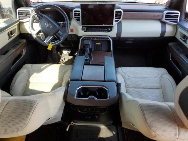 5TFMA5DBXNX004885 - 2022 TOYOTA TUNDRA CREWMAX PLATINUM წითელი ფოტო 8