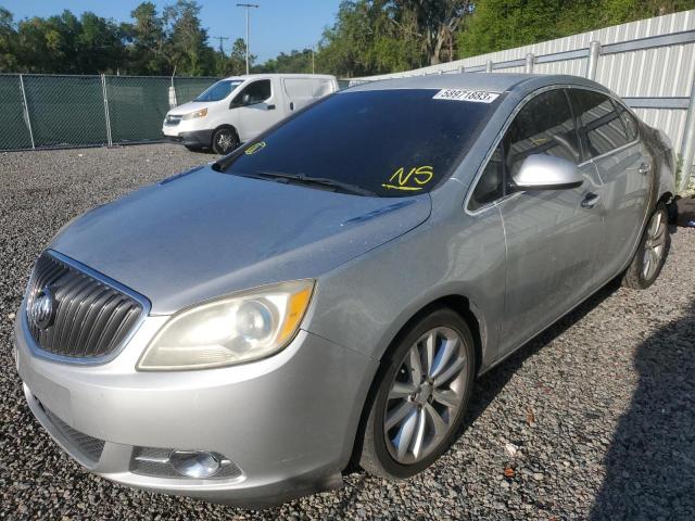 1G4PR5SK9E4167842 - 2014 BUICK VERANO CONVENIENCE SILVER photo 1