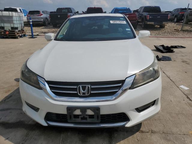 1HGCR2F89EA008970 - 2014 HONDA ACCORD EXL WHITE photo 5