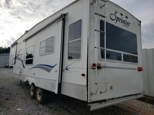 4YDF3272531207080 - 2003 KEYSTONE SPRINTER WHITE photo 3