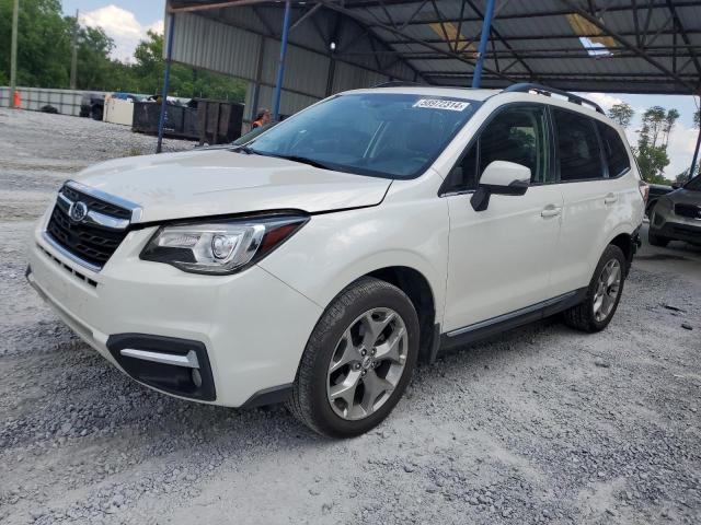 JF2SJAWC6JH454125 - 2018 SUBARU FORESTER 2.5I TOURING WHITE photo 1