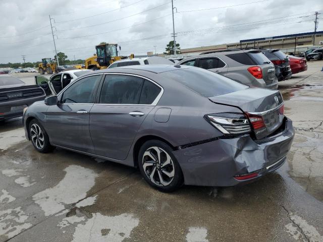 1HGCR2F70HA144674 - 2017 HONDA ACCORD EX GRAY photo 2