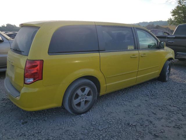 2C4RDGBG2CR385621 - 2012 DODGE CARAVAN SE YELLOW photo 3