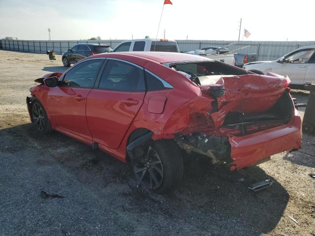 2HGFC2F88LH551854 - 2020 HONDA CIVIC SPORT 红色 照片 2